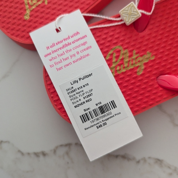 Lilly Pulitzer Pool Flip Flop - Picture 4 of 6